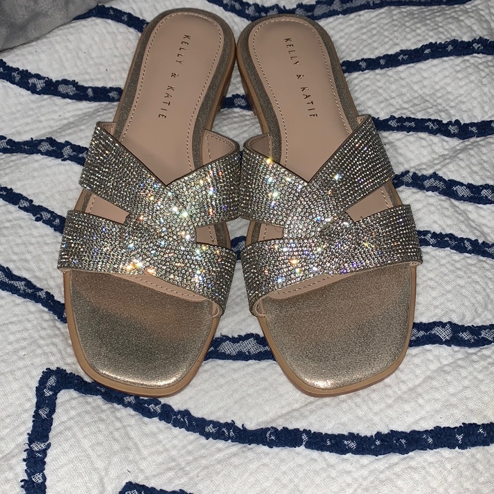 Kelly & Katie rhinestone sandal